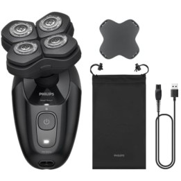 Afeitadora Philips Head Shaver Pro 5000 Series HS5980/15/ con Batería