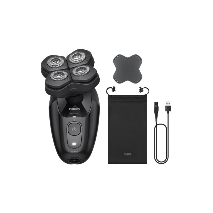 Afeitadora Philips Head Shaver Pro 5000 Series HS5980/15/ con Batería
