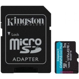 Kingston microSD Canvas Go! Plus 4 1TB 200 MB-s