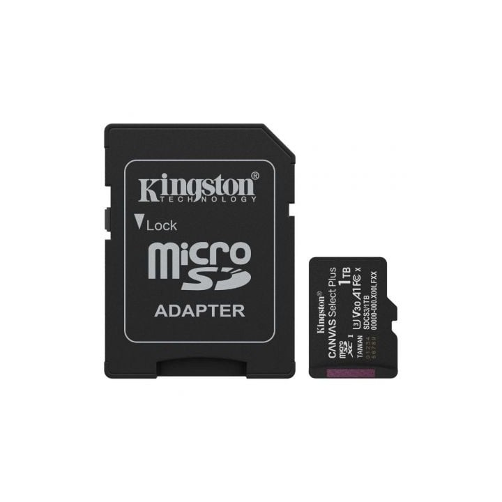 Kingston SDCS3/1TB microSD XC Gen3 150MB/s 1