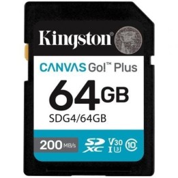 Kingston Canvas Go! Plus 4 SD 64GB class 10 U3 V30