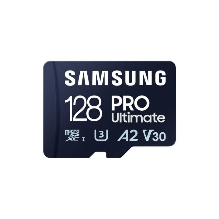 Tarjeta de Memoria Samsung Pro Ultimate 128GB microSD XC con Adaptador/ Clase 10/ 200MBs