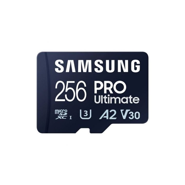 Tarjeta de Memoria Samsung Pro Ultimate 256GB microSD XC con Adaptador/ Clase 10/ 200MBs
