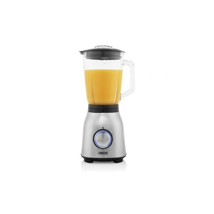 Batidora de vaso Princess 212091/ 1000W/ 4 Velocidades/ Capacidad 1.5L
