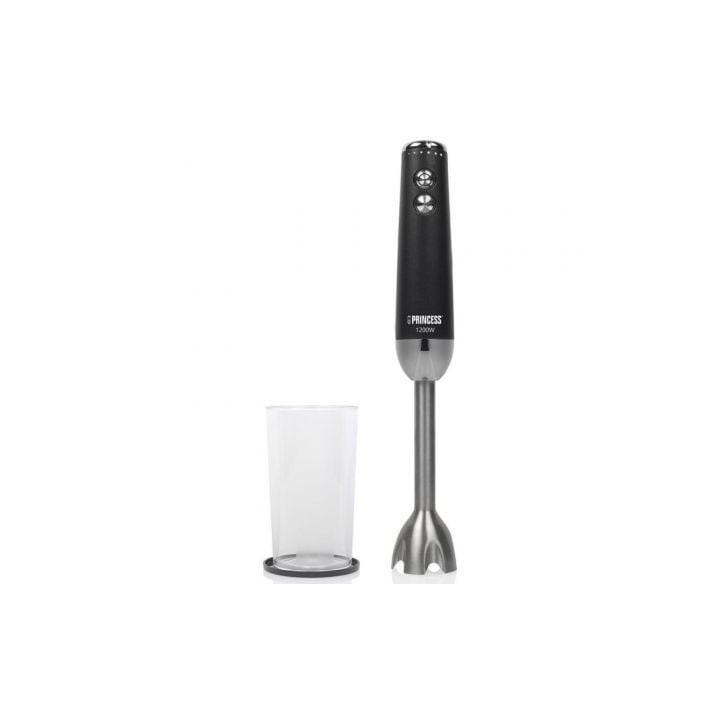 Batidora de mano Princess 221229/ 1200W/ 1 Velocidad/ Capacidad 0.7L