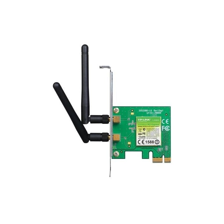 Tarjeta de red Inalámbrica-PCI Express TP-Link TL-WN881ND/ 300Mbps/ 2.4GHz