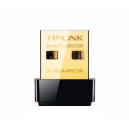 TP-LINK TL-WN725N Tarjeta Red WiFi N150 Nano USB