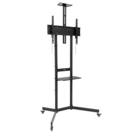 Soporte de Suelo Inclinable con Ruedas TooQ NEFERTITI FS1151M-B para TV de 37-70"/ hasta 70kg