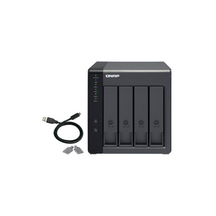 QNAP TR-004 Raid Expansion 4XHDD-Bay 1xUSB-C 3.2
