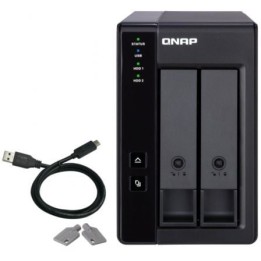 QNAP TR-002 Raid Expansion 2XHDD-Bay 1xUSB-C 3.2