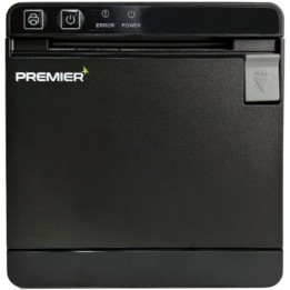 Impresora de Tickets Premier ITP-Front II/ Térmica/ Ancho papel 80mm/ USB-Ethernet/ Negra