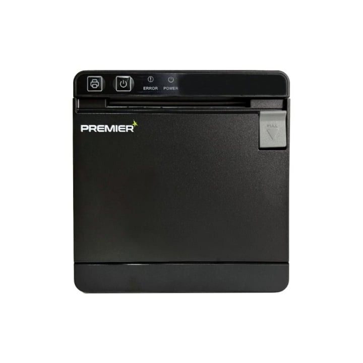 Impresora de Tickets Premier ITP-Front II/ Térmica/ Ancho papel 80mm/ USB-Ethernet/ Negra