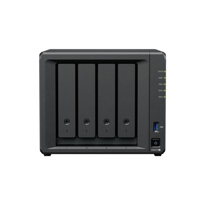 NAS Synology Diskstation DS925+/ 4 Bahías 3.5"- 2.5"/ 4GB DDR4/ Formato Torre