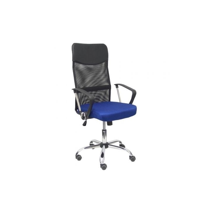 Silla de Oficina Piqueras y Crespo Gontar 31BM8403D229CRRP/ Azul y Negra