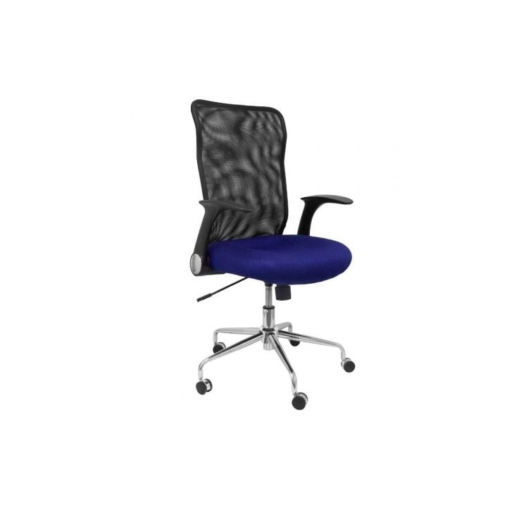 Silla de Oficina Piqueras y Crespo Minaya 4031AZ/ Azul y Negra