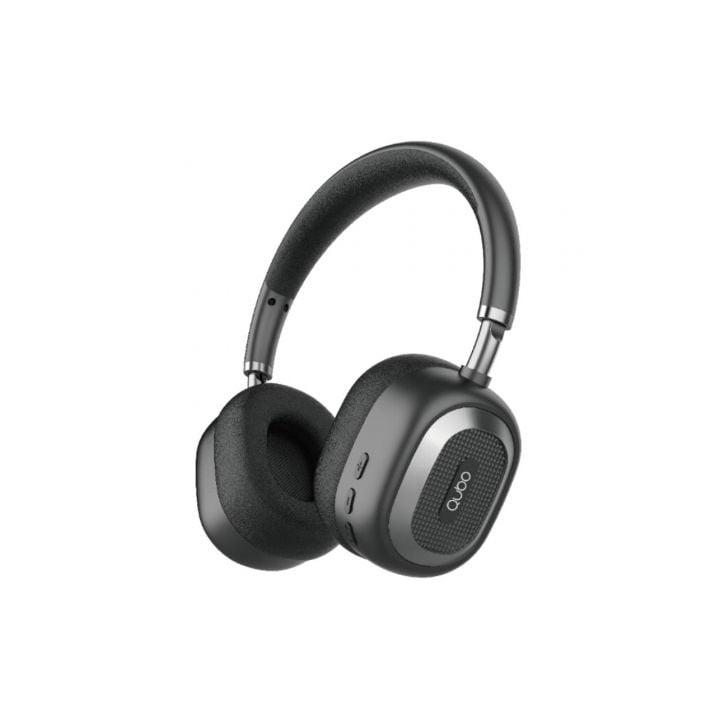 Auriculares Inalámbricos Qubo HD-100/ con Micrófono/ Bluetooth/ Negros