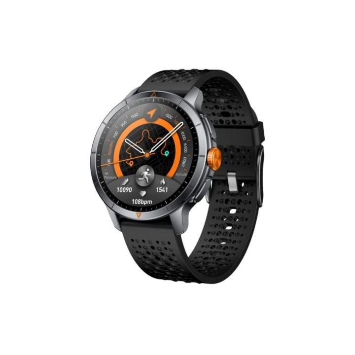 Smartwatch Qubo SMT-500AGP/ Notificaciones/ Frecuencia Cardíaca/ GPS/ Negro