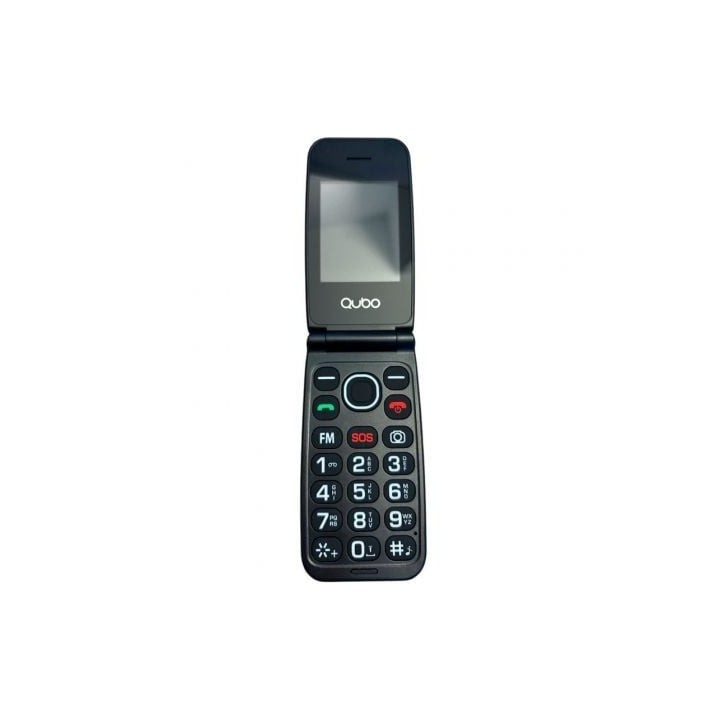 Teléfono Móvil Qubo NEONW-BK 4G para Personas Mayores/ Negro