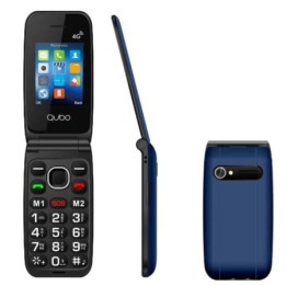 Teléfono Móvil Qubo NEONW-BL 4G para Personas Mayores/ Azul