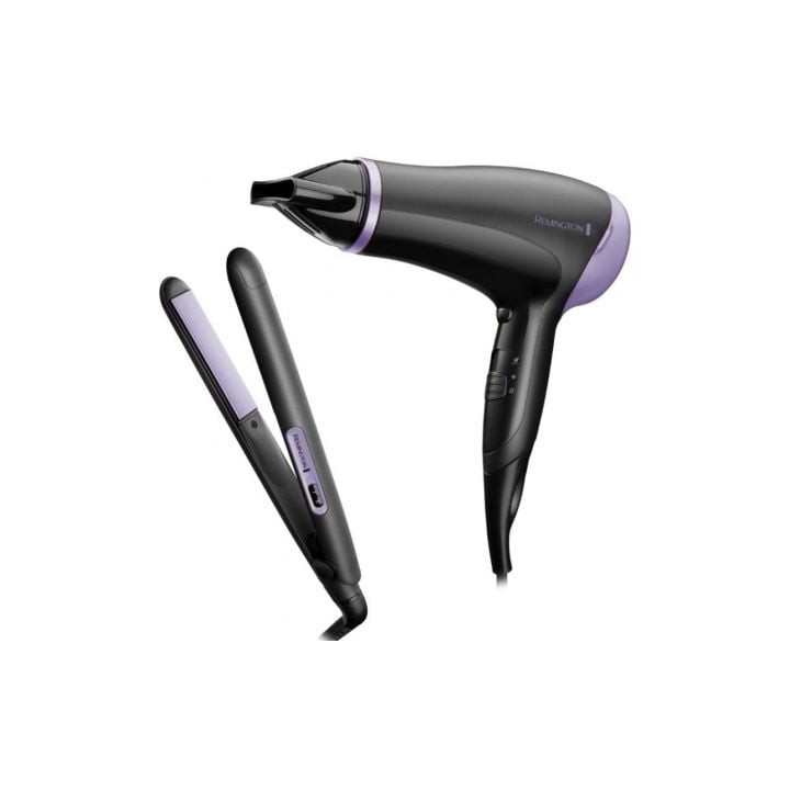 Pack Secador y Plancha para el Pelo Remington Style Essentials