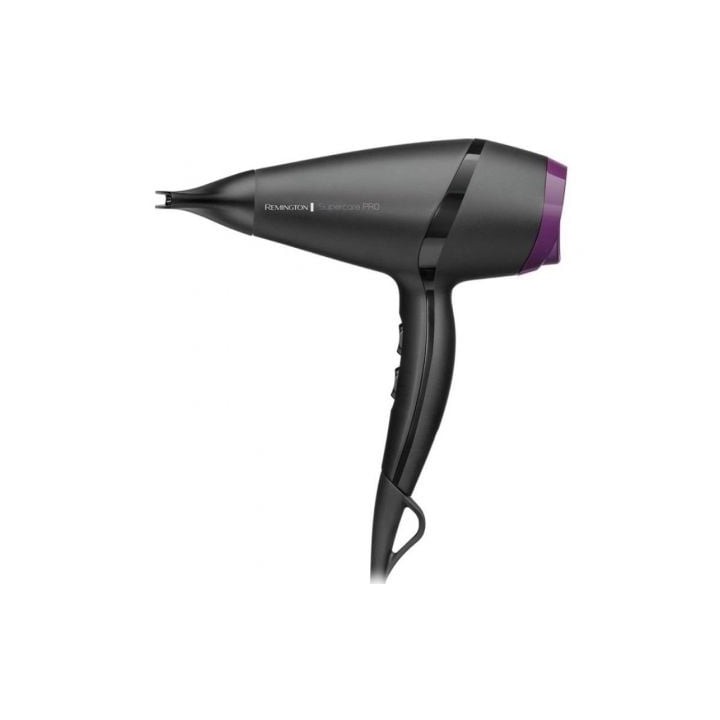 Secador Remington SuperCare Pro 2100 AC7100/ 2100W/ Iónico/ Negro y Lila