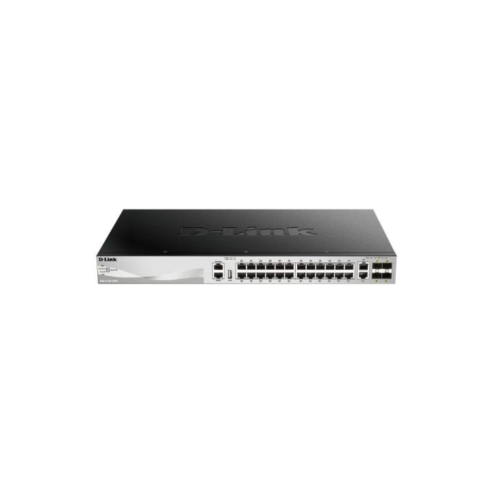 D-Link DGS-3130-30S/E Switch L3 24xSFP 4xSFP+ 2x