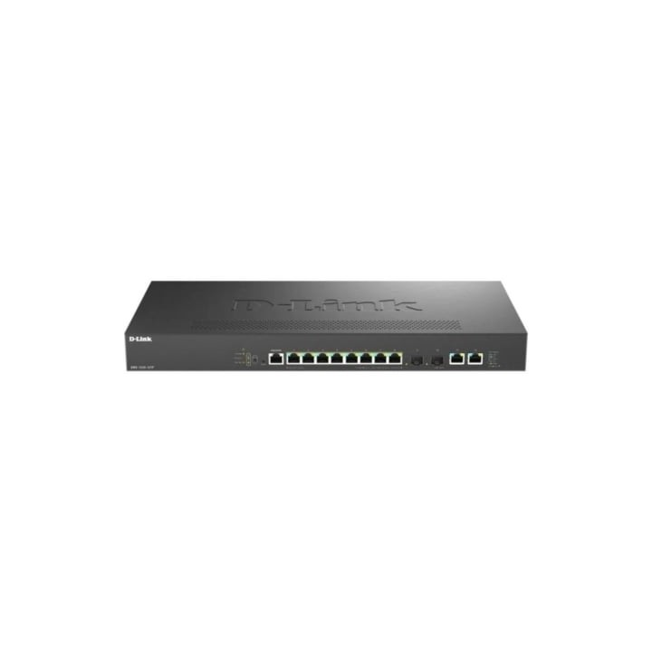 D-Link DMS-1250-12TP/E Switch 8xMG 2x10GB PoE L2