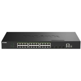 D-Link DGS-1530-28P/E Switch 24xGB PoE 4xSFP+ 370W