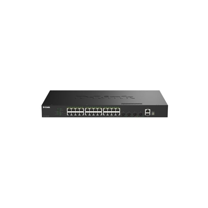 D-Link DGS-1530-28P/E Switch 24xGB PoE 4xSFP+ 370W