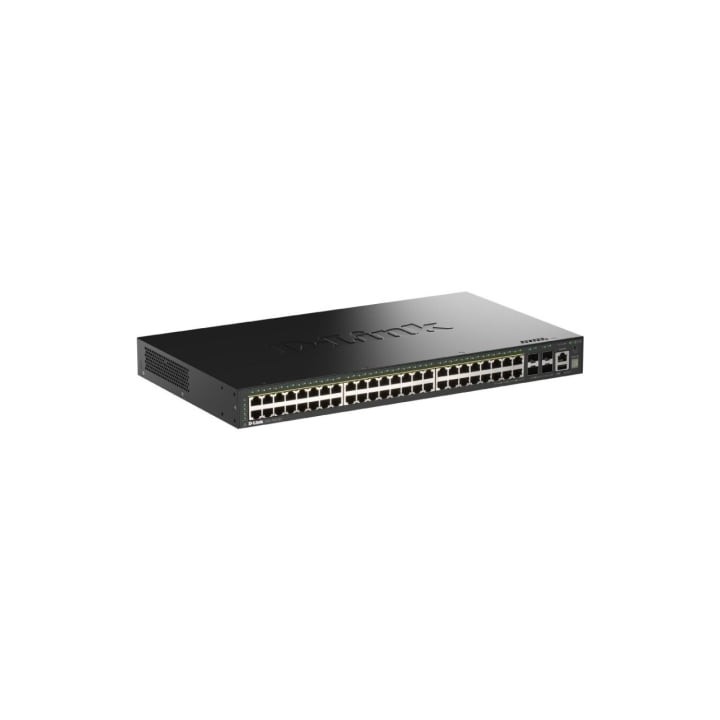 Switch Gestionable D-Link DGS-1530-52P/E 48 Puertos/ RJ-45 10/100/1000/ SFP/ PoE