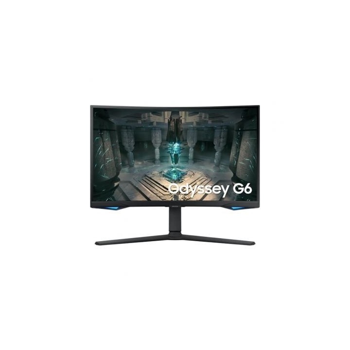 Smart Monitor Gaming Curvo Samsung Odyssey G6 S27BG650EU 27"/ QHD/ 1ms/ 240Hz/ VA/ Multimedia/ Regulable en altura/ Smart TV/ N