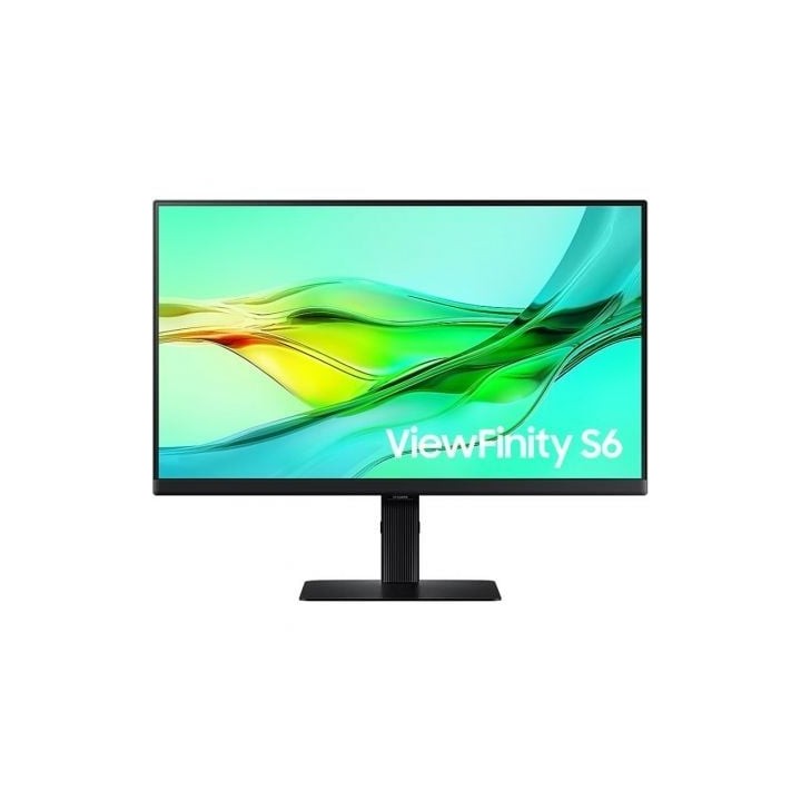 Monitor Profesional Samsung ViewFinity S6 S60UD S27D604UAU 27"/ QHD/ Regulable en Altura/ Negro