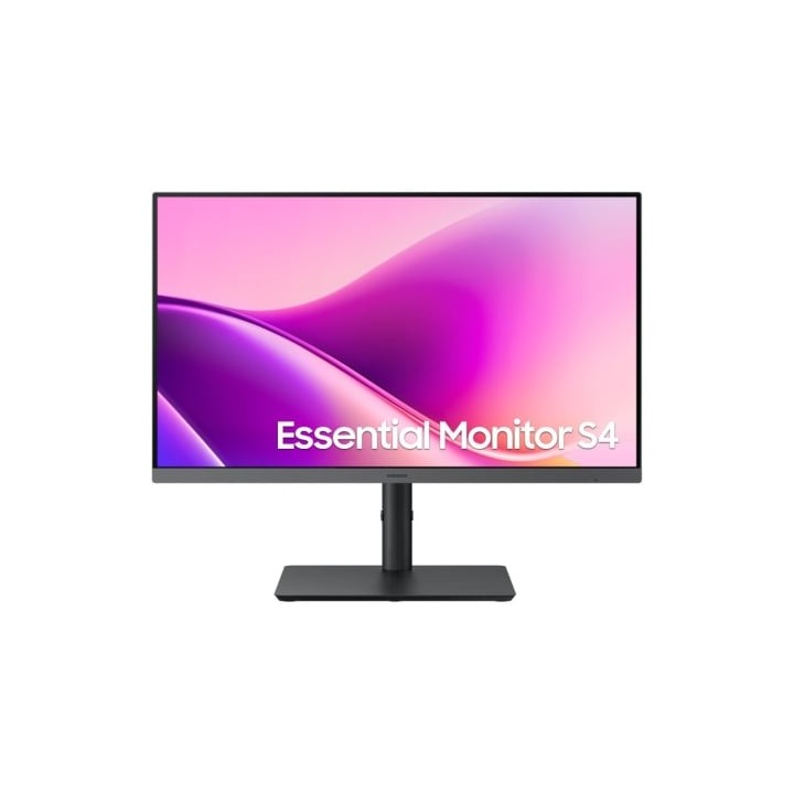 Monitor Profesional Samsung Essential Monitor S4 S43UF S27F430UAU/ 27"/ Full HD/ Regulable en altura/ Negro
