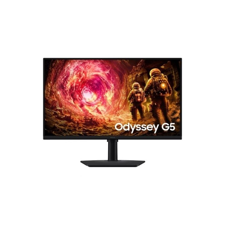 Monitor Gaming Samsung Odyssey G5 G50F S27FG502EU 27"/ QHD/ 1ms/ 180Hz/ IPS/ Regulable en Altura/ Negro