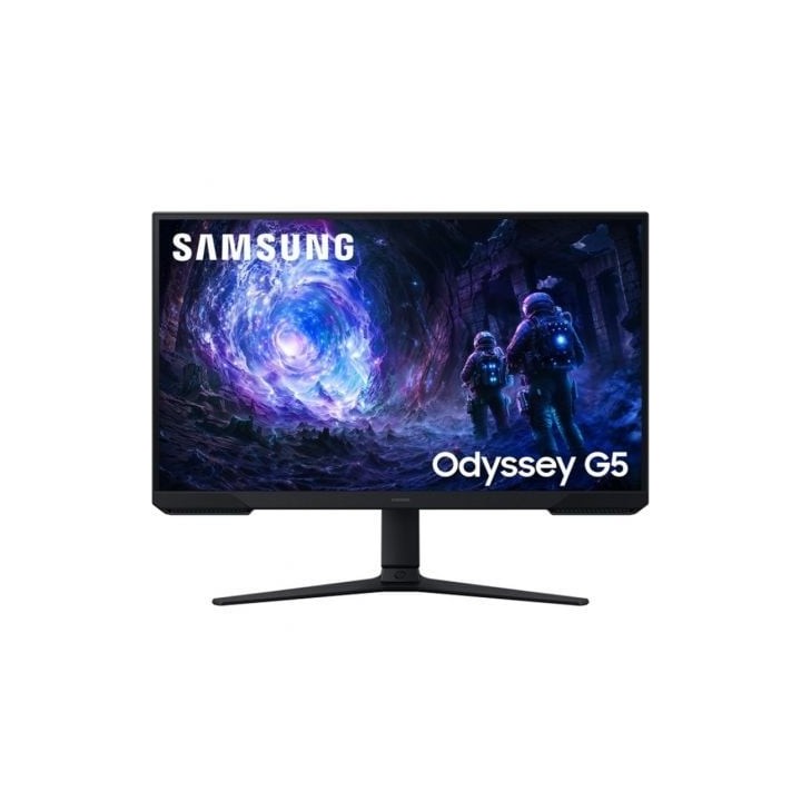 Monitor Gaming Samsung Odyssey G5 G51F S27FG510EU 27"/ QHD/ 1ms/ 180Hz/ VA/ Regulable en altura/ Negro