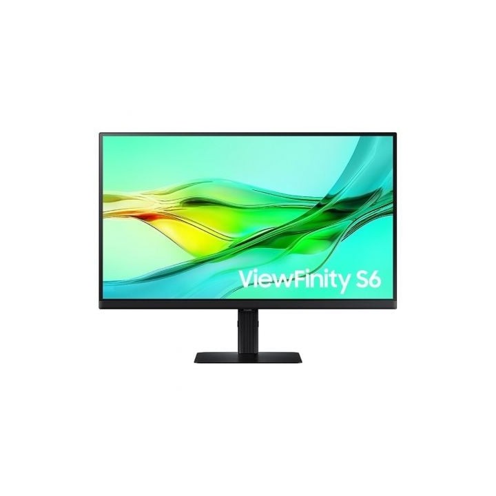 Monitor Profesional Samsung ViewFinity S6 S32D600EAU 32"/ QHD/ Regulable en Altura/ Negro
