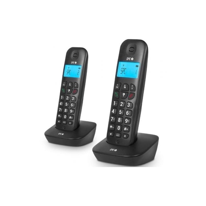 SPC 7302N Telefono DECT AIR PRO DUO Negro