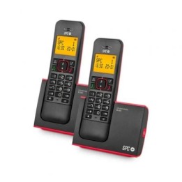 SPC 7292RC2 Telefono DECT BLADE ID AG50 Rojo Duo