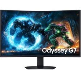 Monitor Gaming Curvo Samsung Odyssey G7 G75F 37"/ 4K/ 1ms/ 165Hz/ VA/ Regulable en altura/ Negro