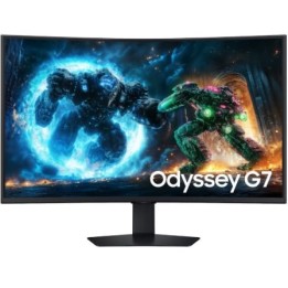 Monitor Gaming Curvo Samsung Odyssey G7 G75F 37"/ 4K/ 1ms/ 165Hz/ VA/ Regulable en altura/ Negro