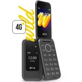 SPC 2336N Wild 4G Telefono Movil 2.8" BT FM Negro