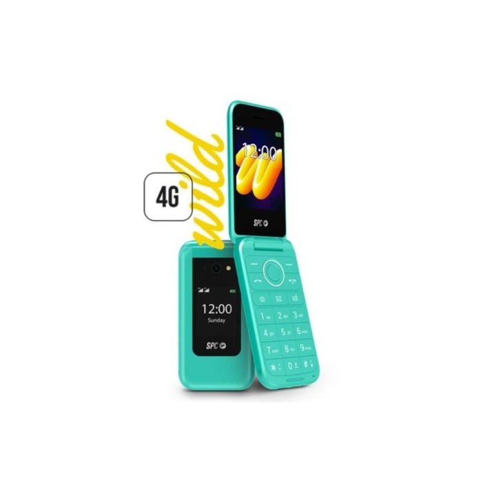 SPC 2336V Wild 4G Telefono Movil 2.8" BT FM Verde