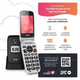 SPC 2334N Móvil Polaris Compatible SPC CARE Negro