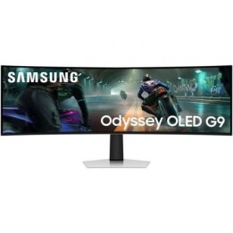 Monitor Ultrapanorámico Curvo Gaming Samsung Odyssey OLED G9 G91SD S49DG910SU 49"/ Dual QHD/ Multimedia/ 0.03ms/ 144Hz/ OLED/ R