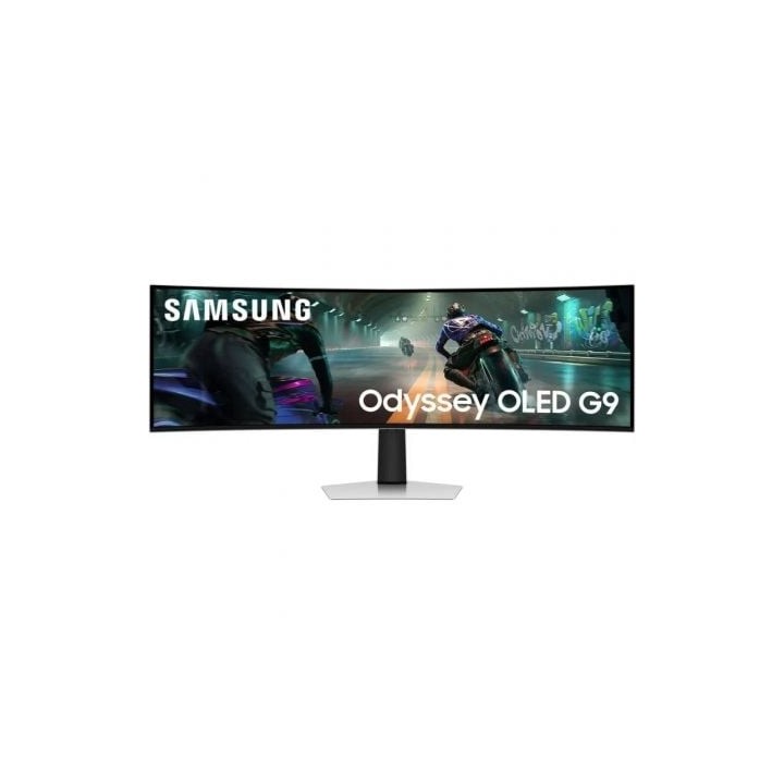Monitor Ultrapanorámico Curvo Gaming Samsung Odyssey OLED G9 G91SD S49DG910SU 49"/ Dual QHD/ Multimedia/ 0.03ms/ 144Hz/ OLED/ R