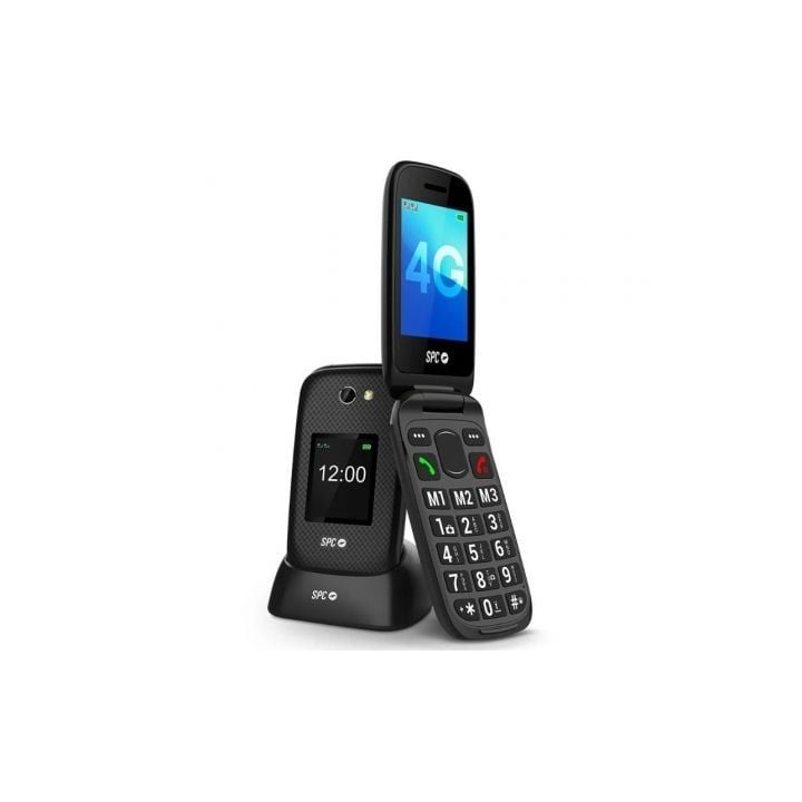 Teléfono Móvil SPC Harmony 2 4G para Personas Mayores/ Negro