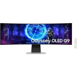 Monitor Gaming Ultrapanorámico Curvo Samsung Odyssey OLED G9 S49DG954SU 49"/ Dual QHD/ 0.03ms/ 240Hz/ OLED/ Multimedia/ Regulab