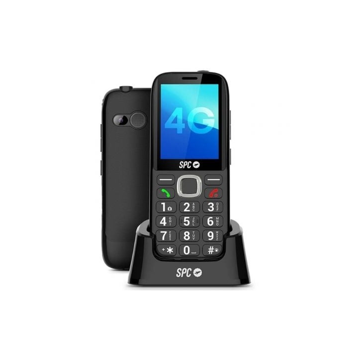 Teléfono Móvil SPC Fortune 2 Max 4G para Personas Mayores/ Negro