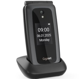 Gigaset Móvil Senior GL795 4G 2.31" Negro + Base