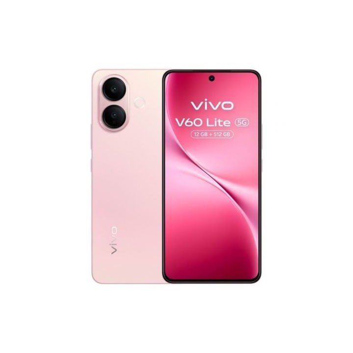 Smartphone Vivo V60 Lite 12GB/ 512GB/ 6.77"/ 5G/ Rosa